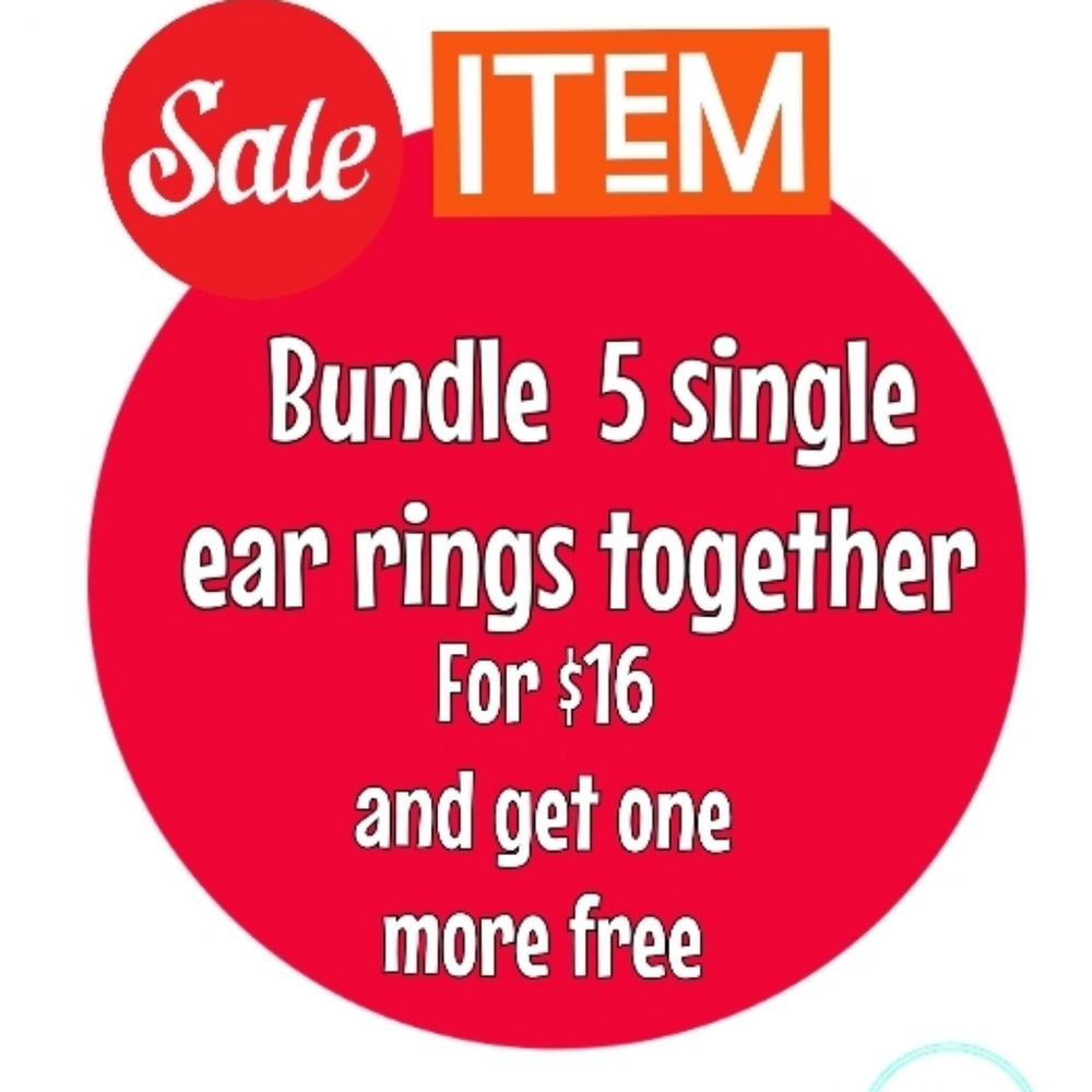 Sale Item Red Promotional Sticker